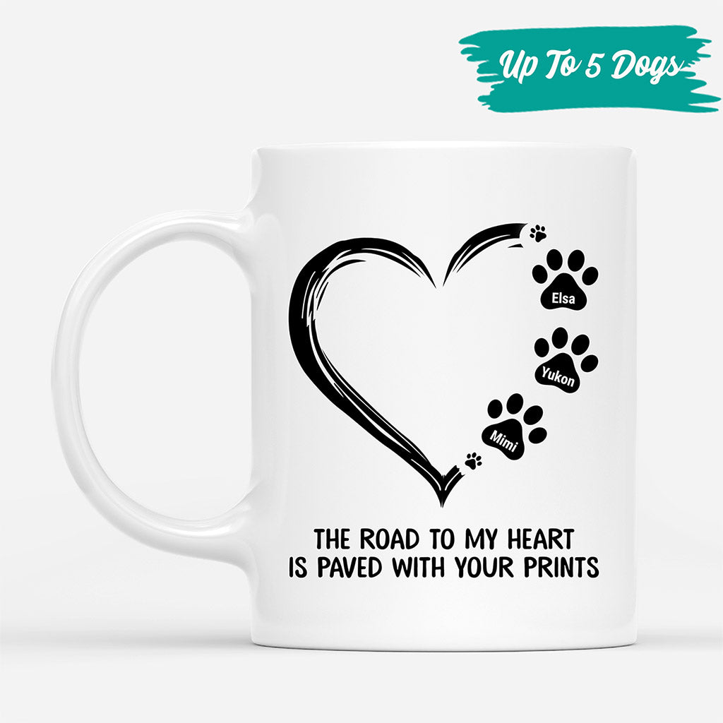 Road To Heart - Personalised Gifts | Mug for Dog Lovers
