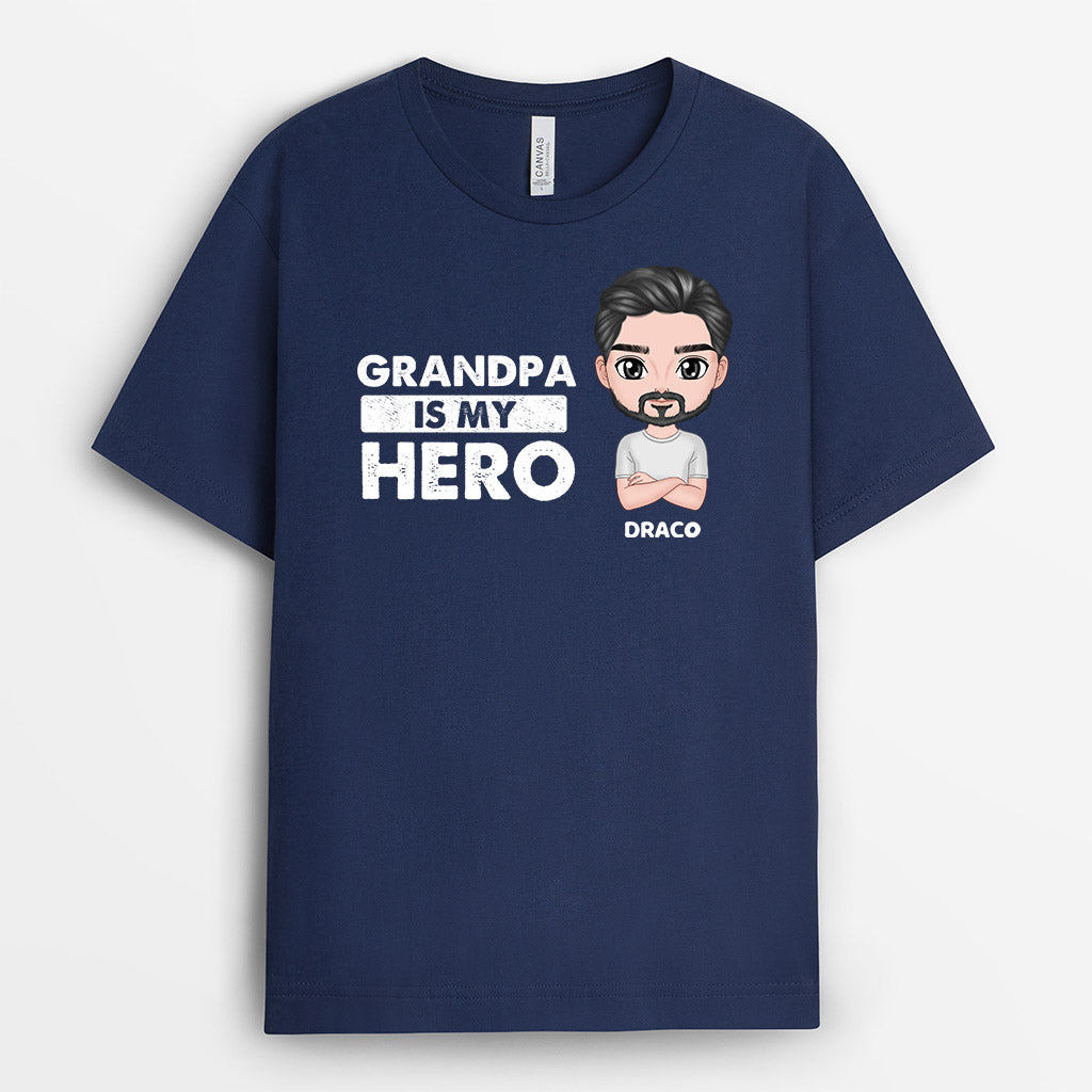0364AUK2 Personalised T shirts presents Man Grandpa Dad