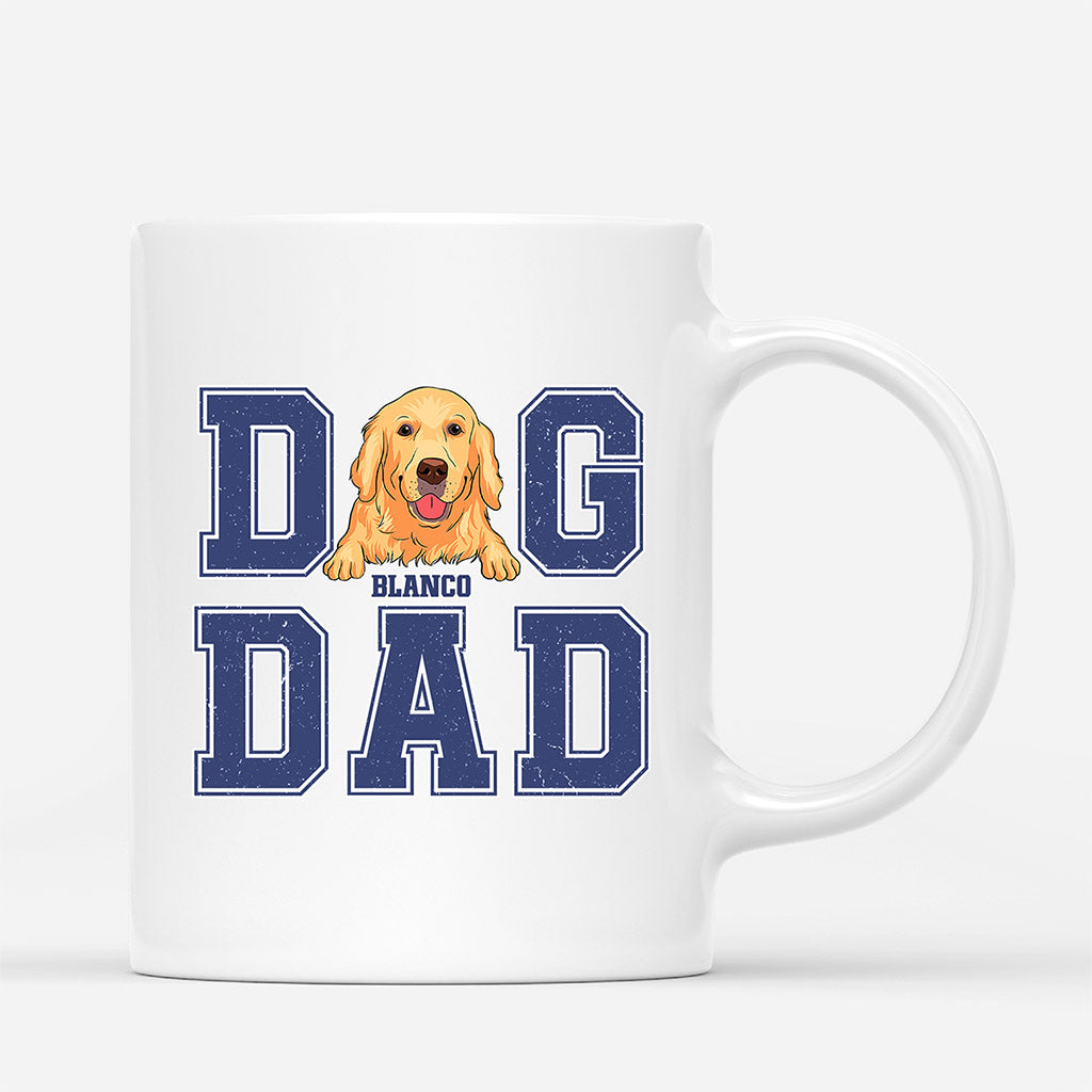 Dog Dad - Personalised Gifts | Mug for Dog Lovers