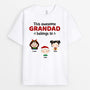 0495AUK1 Personalised T shirts gifts Kid Grandad Dad