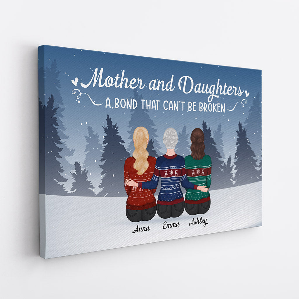 0549CUK2 Personalised Canvas Gifts Mum Grandma Mum Christmas