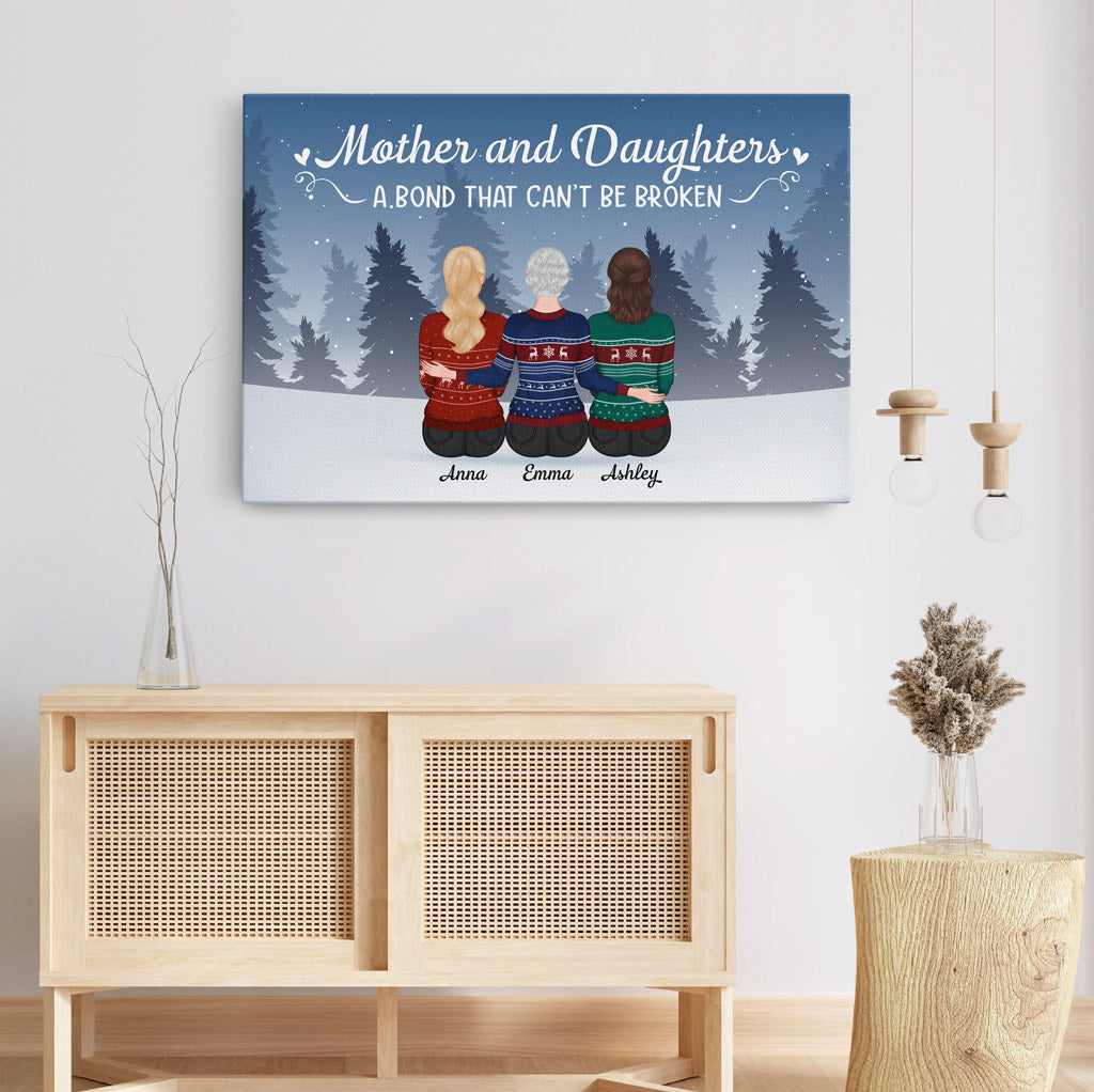 0549CUK3 Personalised Canvas Gifts Mum Grandma Mum Christmas