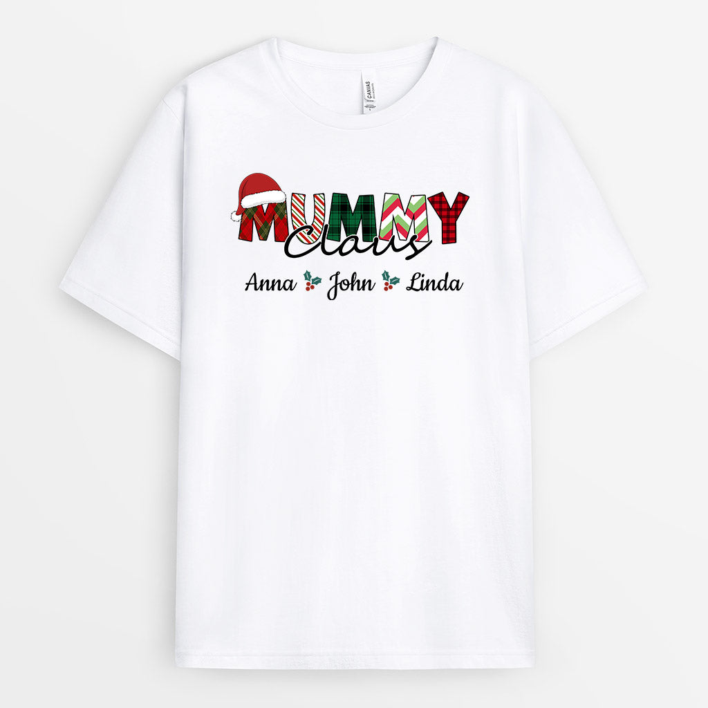 0573AUK2 Personalised T shirts Gifts Mum Grandma Mum Christmas