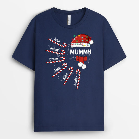 0586AUK2 Personalised T shirts Gifts Grandparents Grandma Grandad Christmas