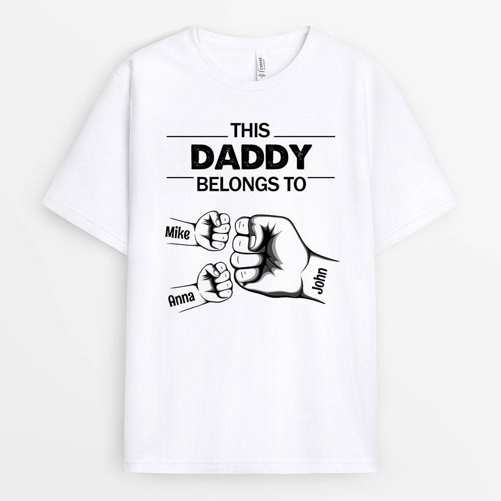 This Grandad Belongs To - Personalised Gifts | T-shirts for Grandad/Dad