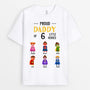 0642AUK2 Personalised T shirts Gifts Grandkid Hero Grandpa Dad