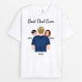 0771A290BUK2 Personalised T shirts Gifts Shoulder Dad Fathers Day
