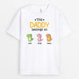 0879AUK1 Personalised T shirts Gifts Dinosaur Grandad Dad