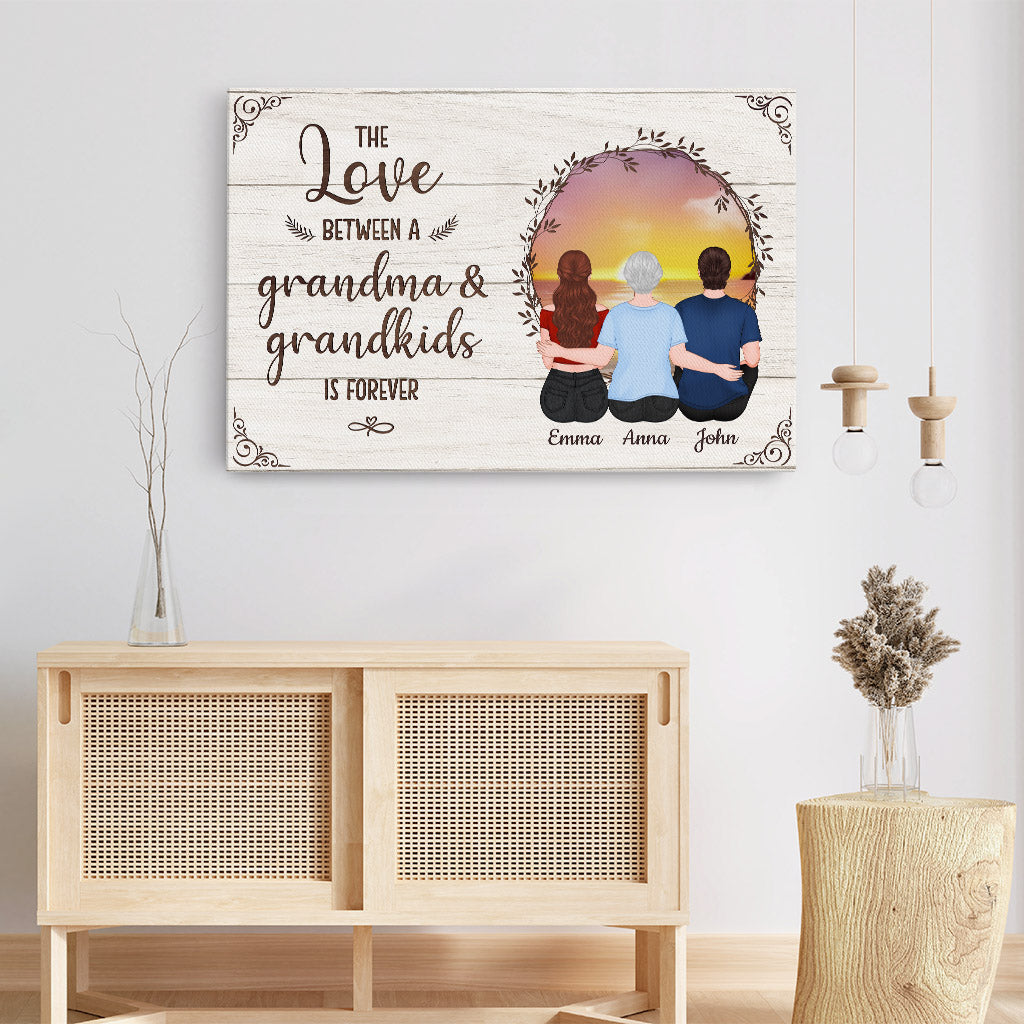 0918CUK3 Personalised Canvas Gifts Motherhood Grandma Mum