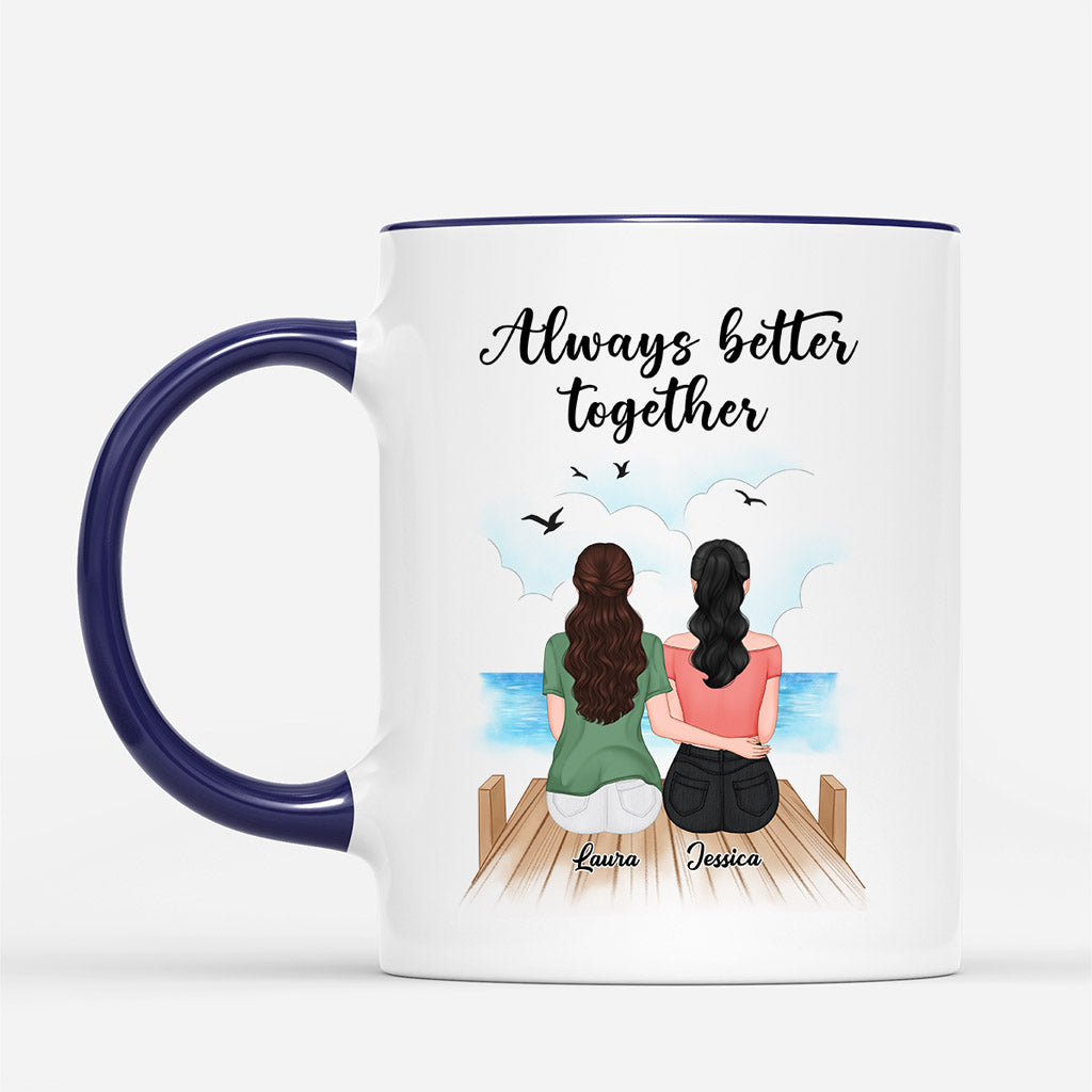 Always Better Together - Personalised Gifts | Mugs for Besties/Best Friends
