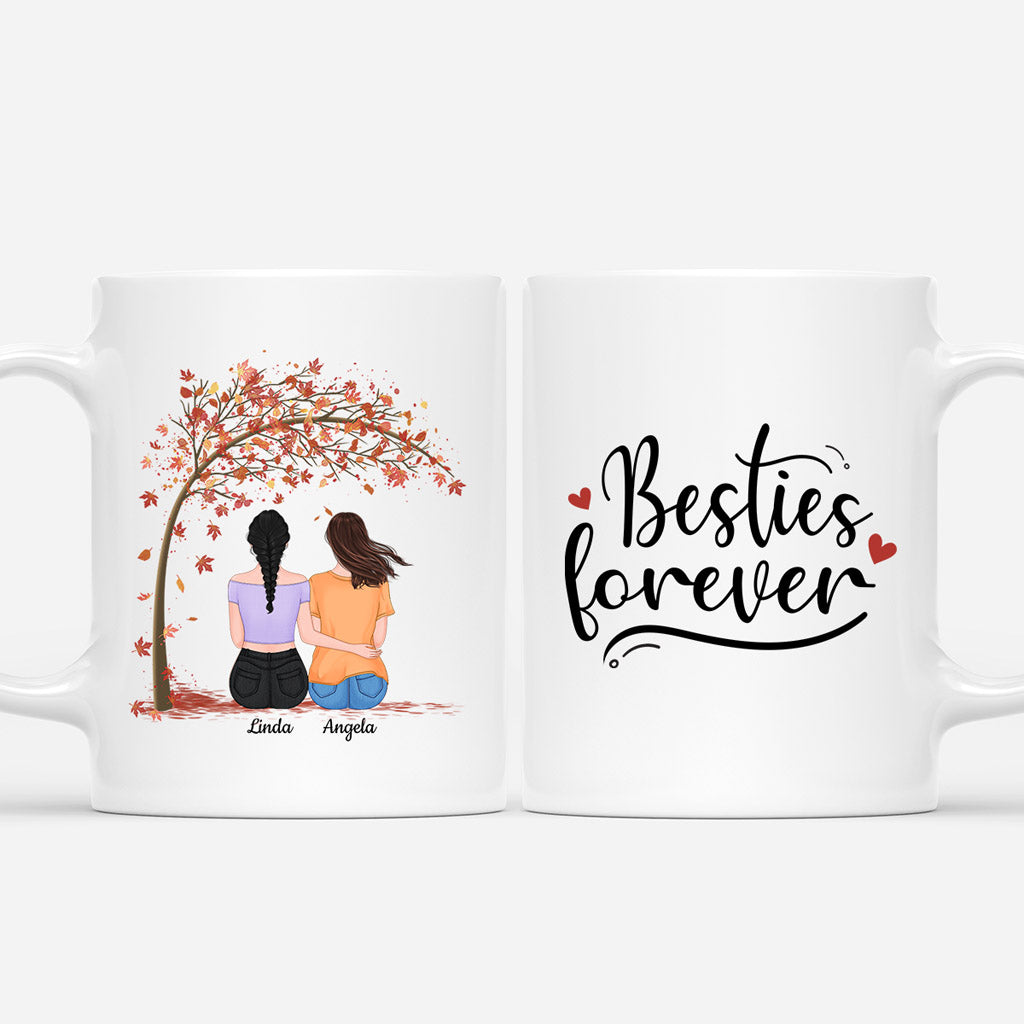 Besties Forever - Personalised Gifts | Mug for Besties/Best Friends