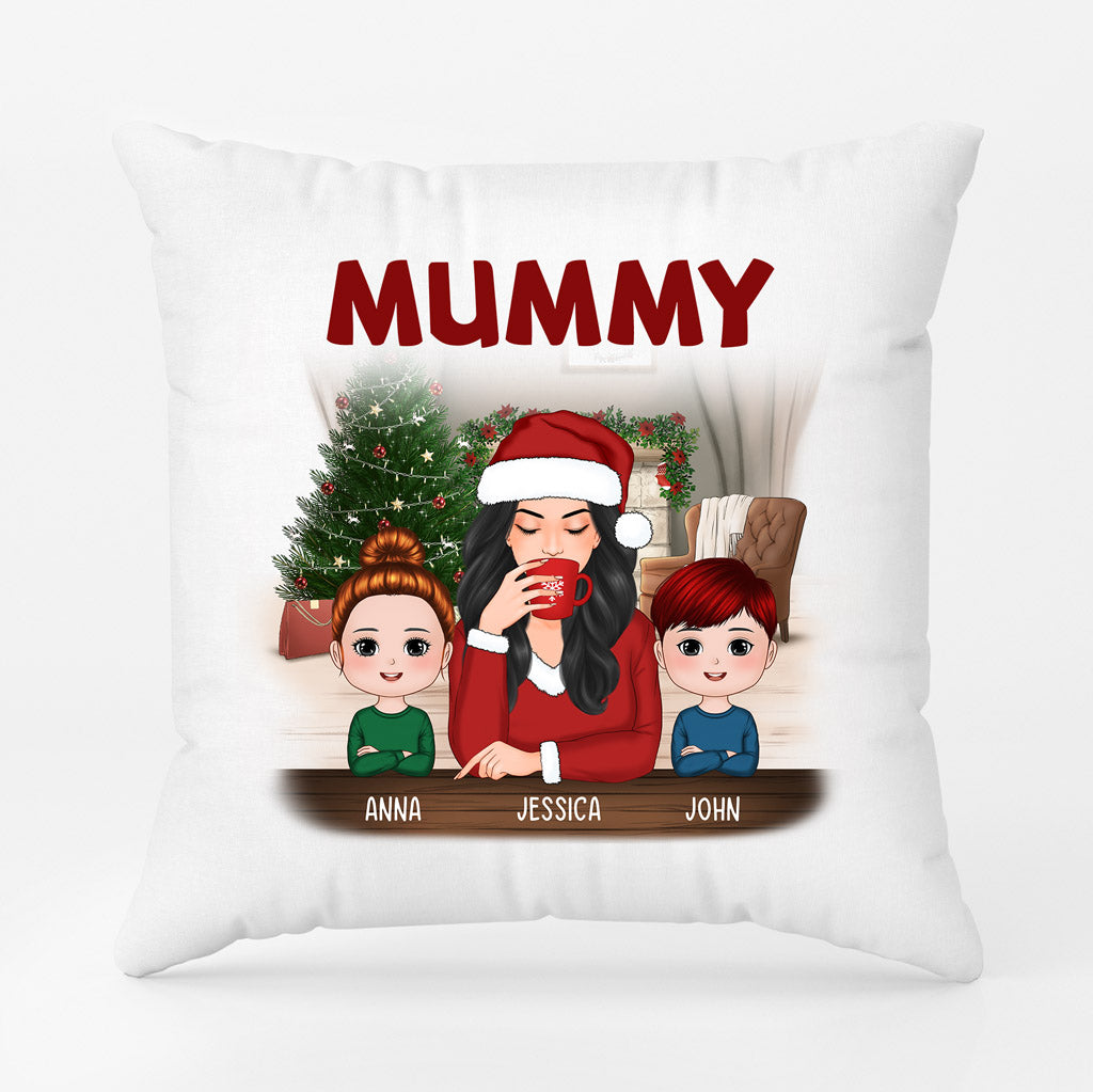 Mummy - Personalised Gifts | Pillow for Grandma/Mum Christmas