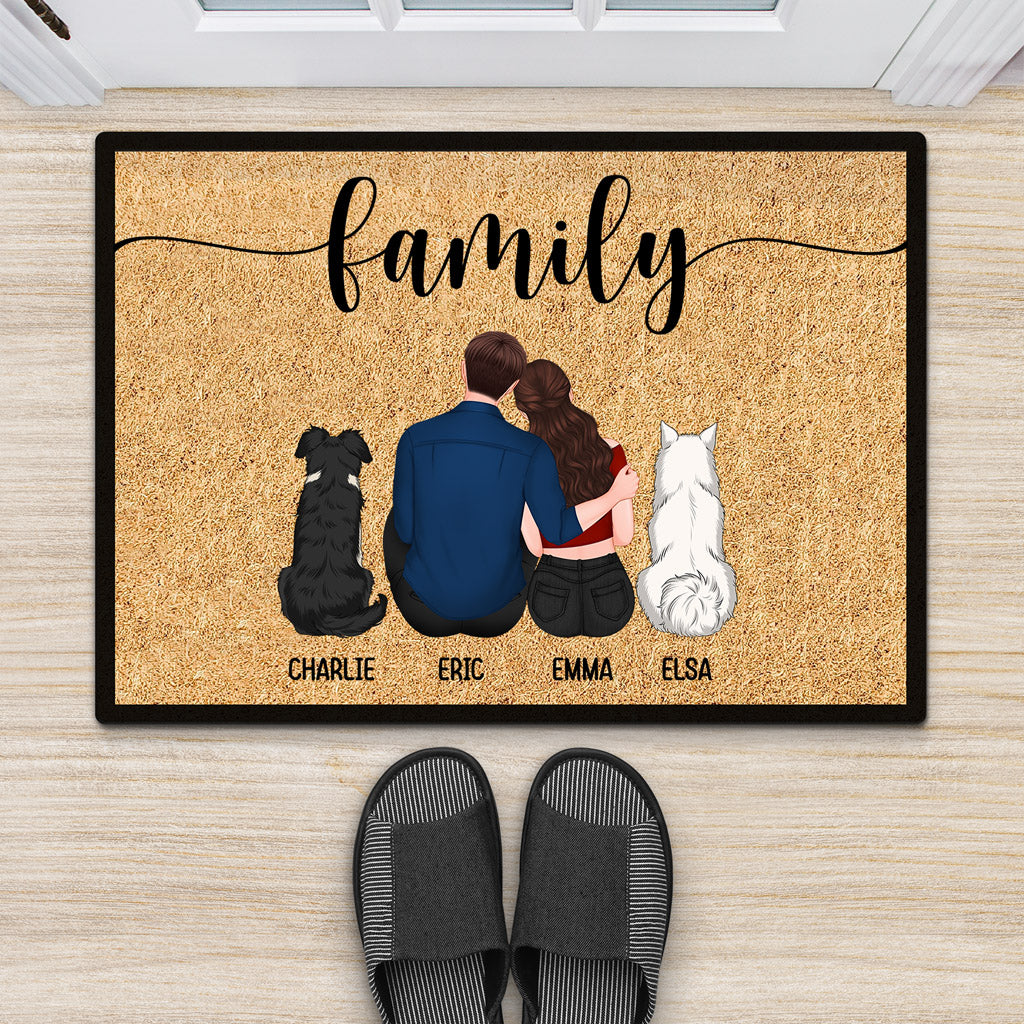 Family - Personalised Gifts | Door Mats for Couples/Lovers