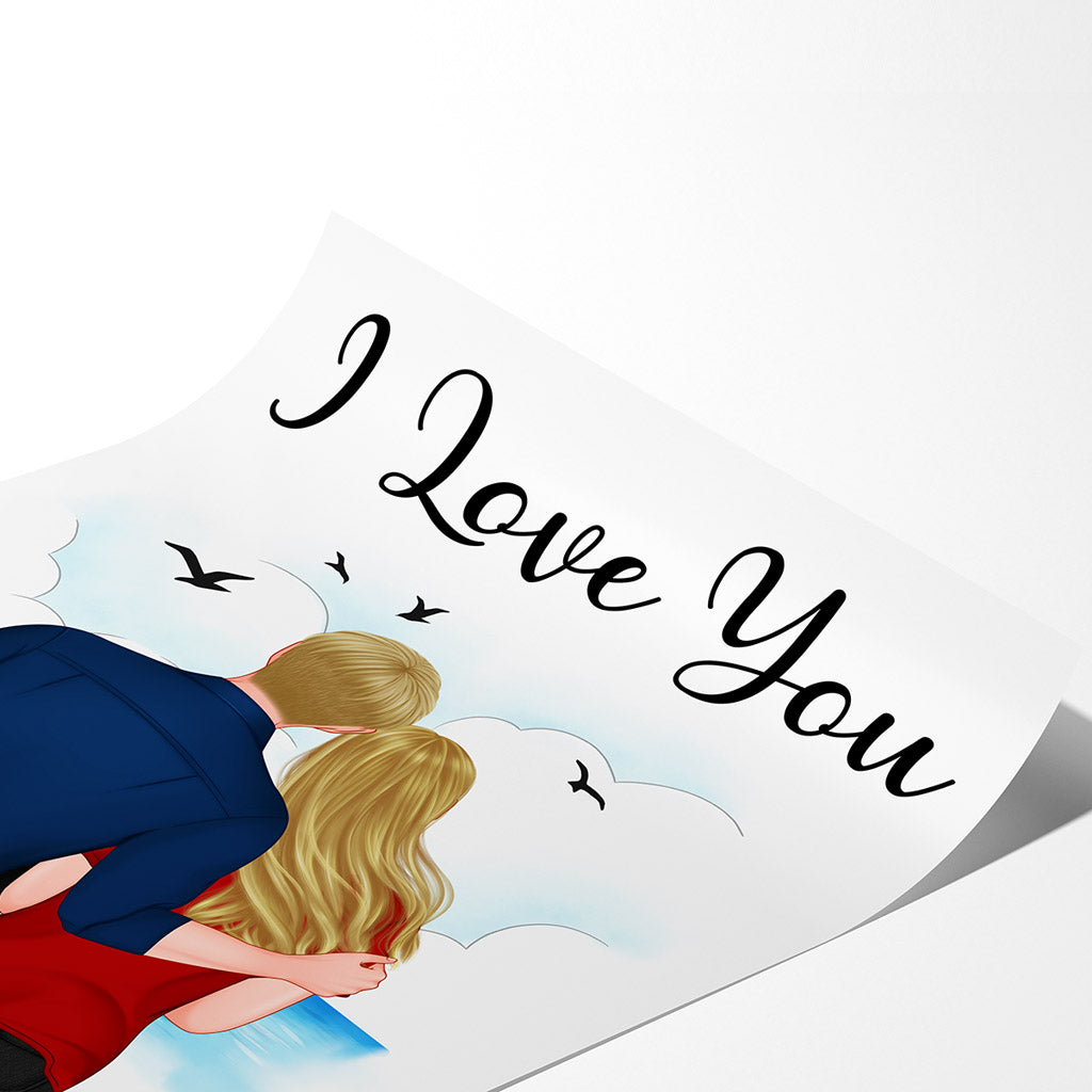 I Love You - Personalised Gifts | Posters for Couples/Lovers
