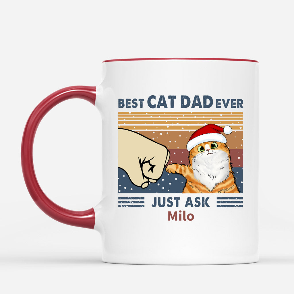 Best Cat Dad Ever - Personalised Gifts | Mugs for Cat Lovers