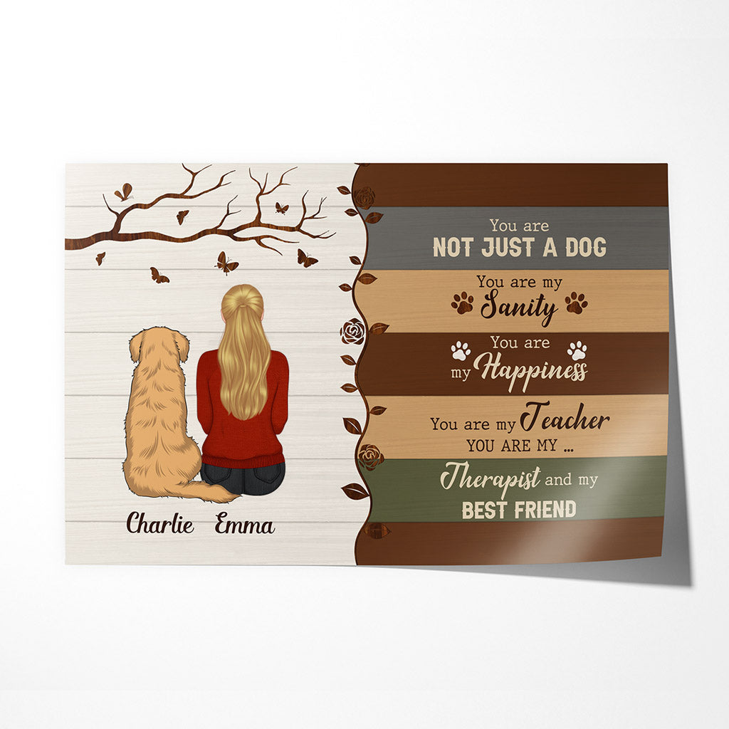 You Are Not Just A Dog - Personalised Gifts | Posters for Dog Lovers