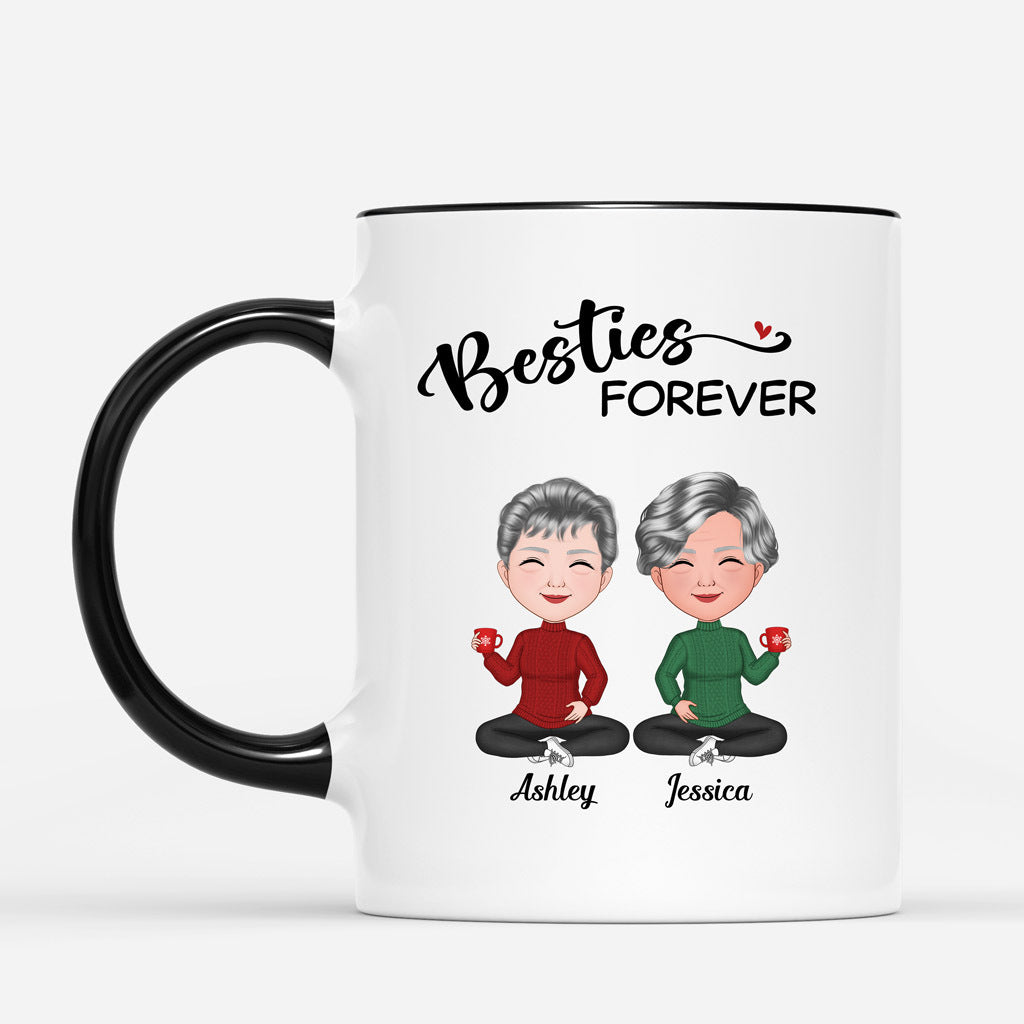 Besties Forever - Personalised Gifts | Mugs for Besties/Best Friends Christmas