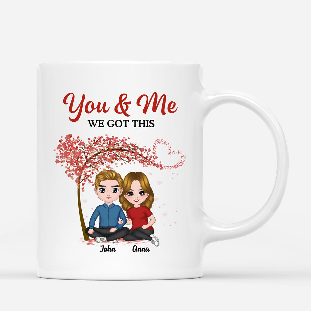 You & Me We Got This - Personalised Gifts | Mugs for Couples/Lovers