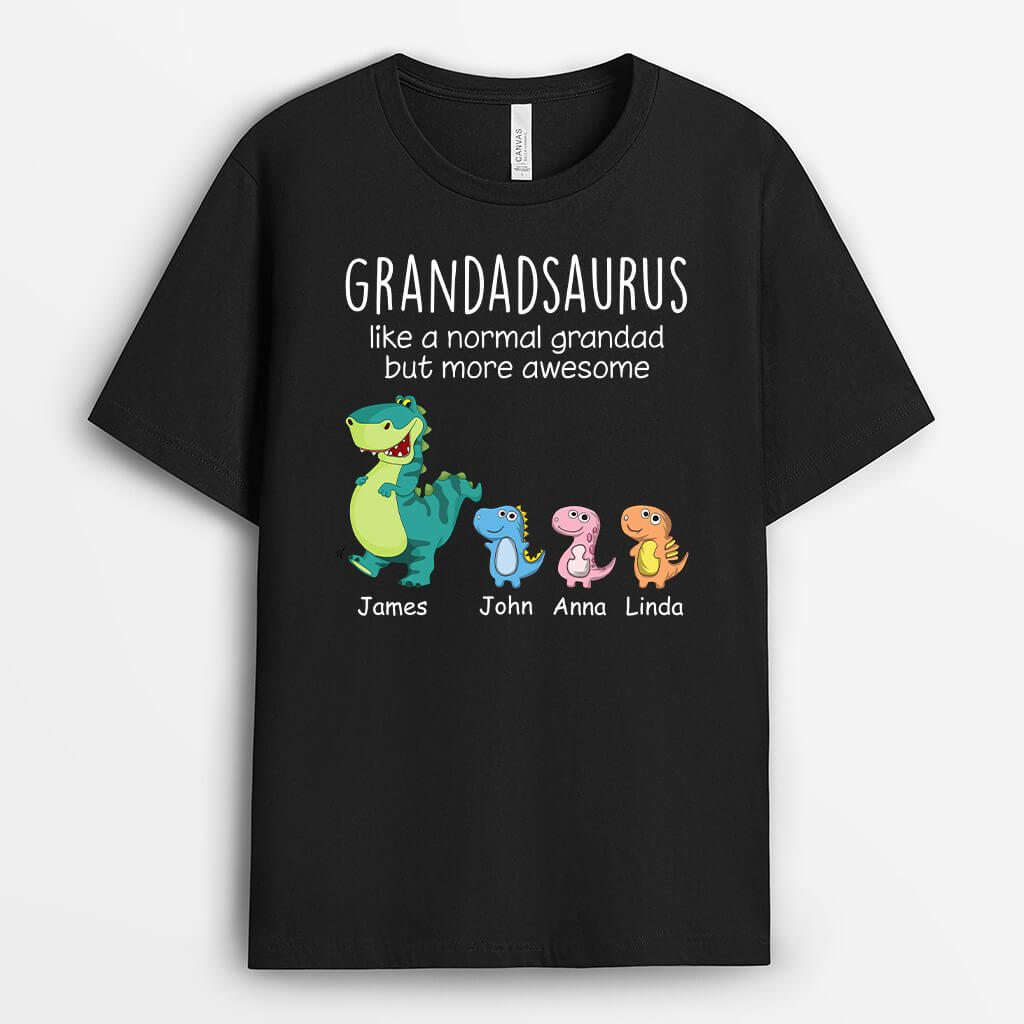 Personalised Daddysaurus T-Shirt