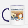 0060M200DUK3 Customised Mug presents Cat Lovers Text