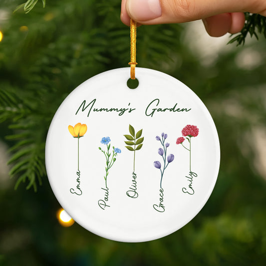 0065OUK2 custom ceramic christmas ornaments grandmas garden gifts_ 0065OTL7A