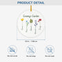 0065OUK3 custom ceramic christmas ornaments grandmas garden gifts_ 0065OTL7A_5a2d258e 5552 4cbe ba55 634a80255175
