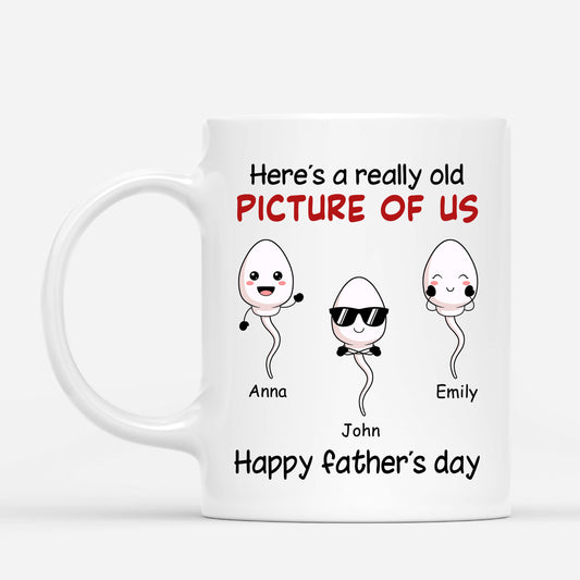 0275M248BUK1 Customised Mug presents Kid Grandpa Dad