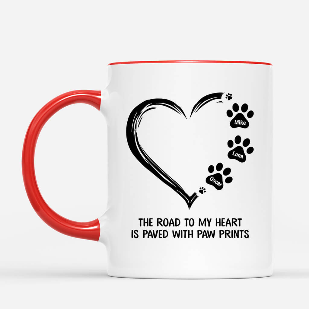 Road To Heart - Personalised Gifts | Mug for Dog Lovers