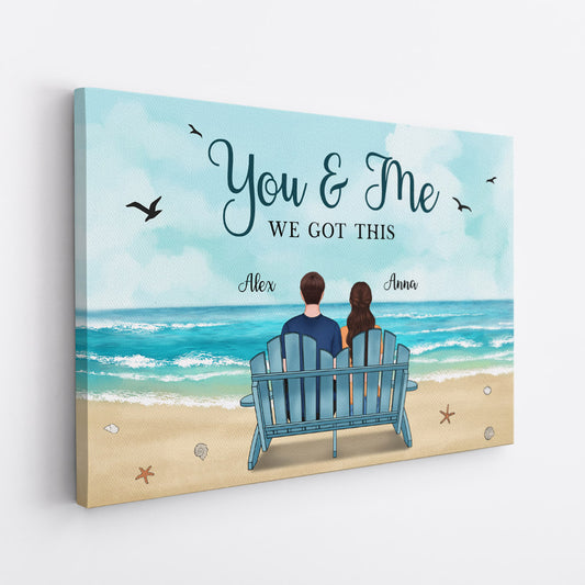 0482C535GUK1 Personalised Canvas Gifts People Couples Beach_3fae2c67 de1c 4284 996d bd63c8decc1f