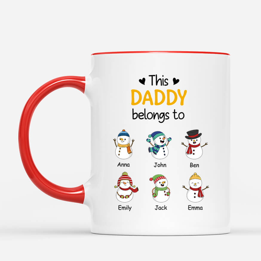 This Grandad Belongs To - Personalised Gift | Mugs for Grandad/Dad