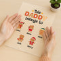 0661RUS3 personalized acrylic plaque with stand christmas gifts for dad 0661R8Q7B