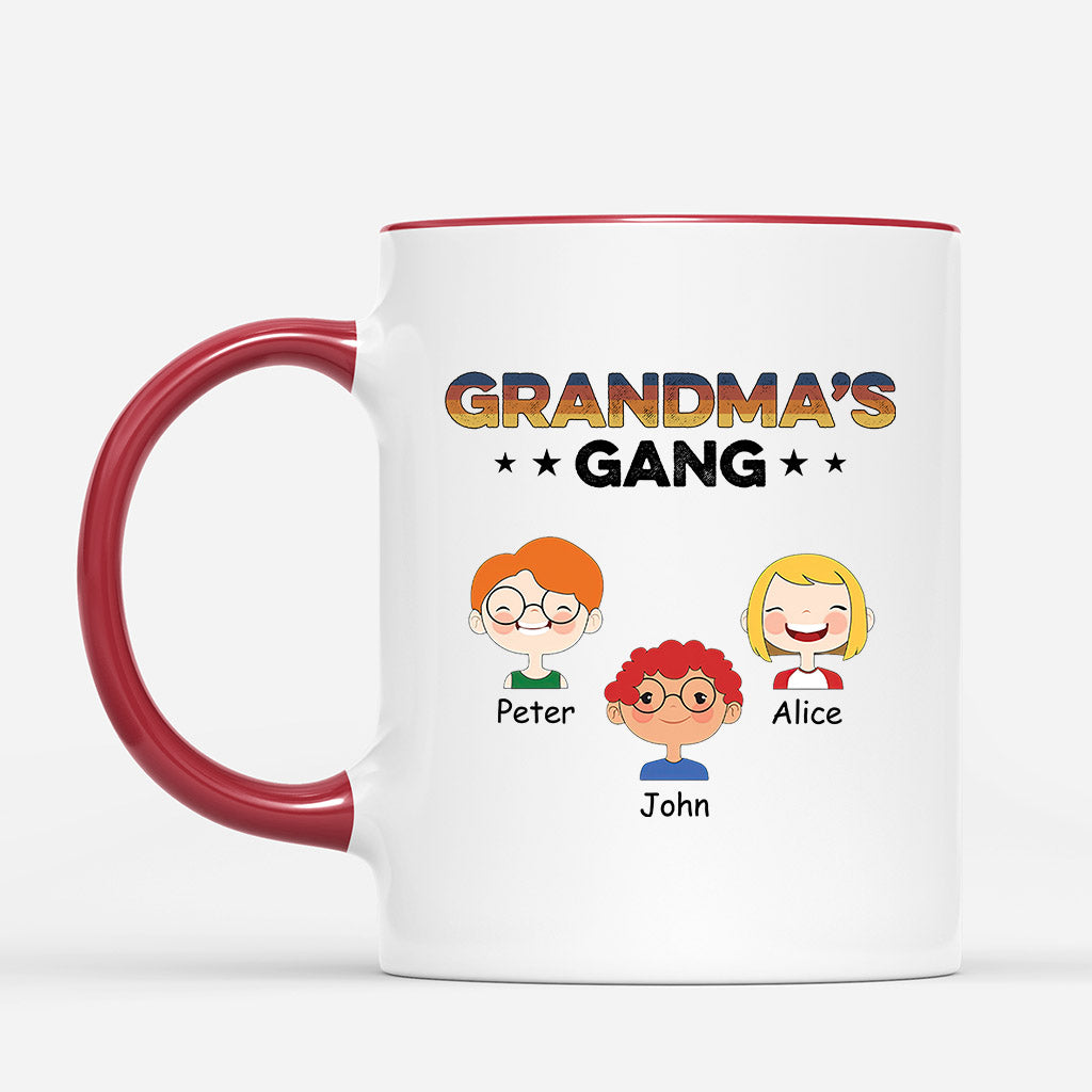 Grandma/Mummy's Gang - Personalised Gifts | Mugs for Grandma/Mum