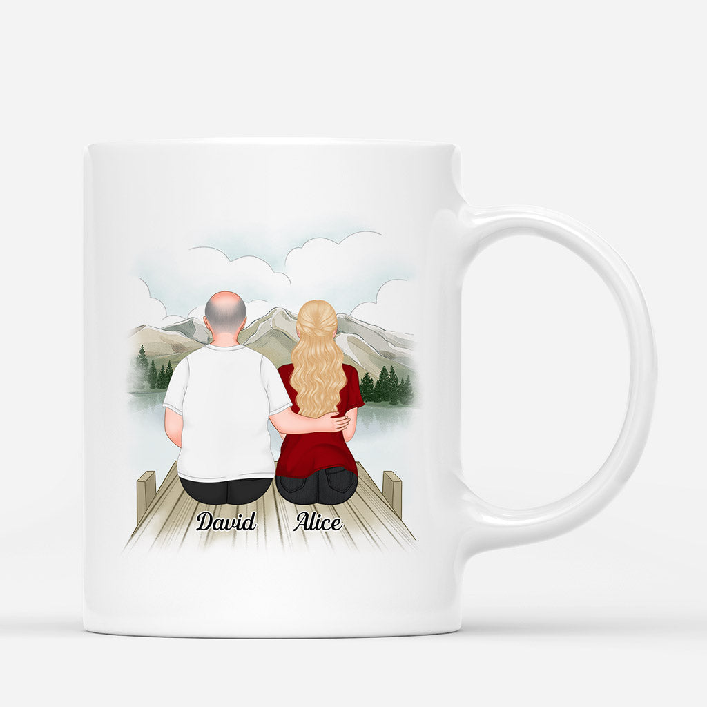 Forever My Dad Forever My Hero - Personalised Gifts | Mugs for Grandad/Dad