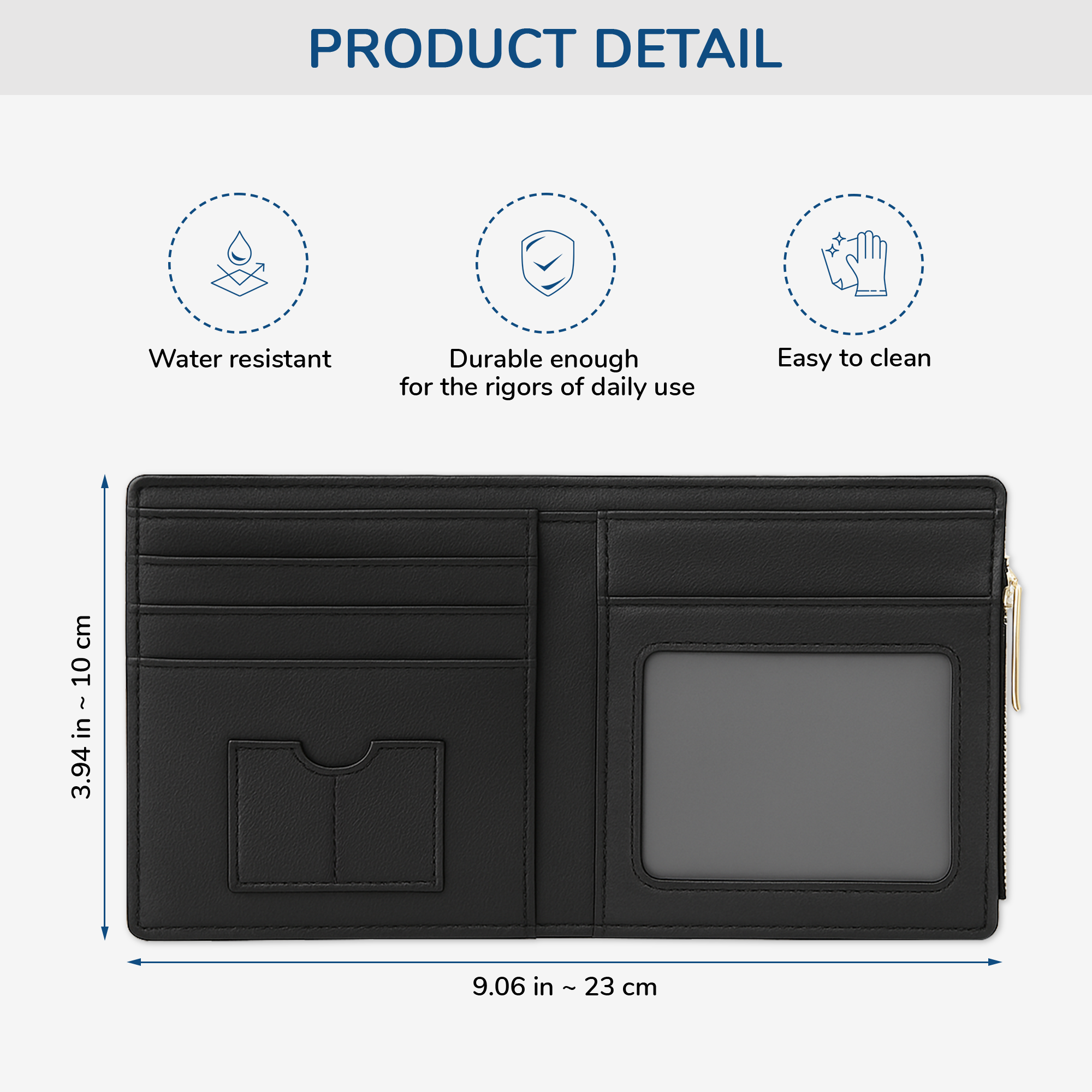 0793JUS3 personalized leather wallet unique dad gifts daddys gang 0793J8N7B