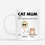 0798MUK1 Personalised Mugs Gifts Heart Cat Lovers