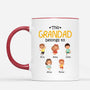 0865MUK2 Personalised Mugs Gifts Kids Grandpa Dad