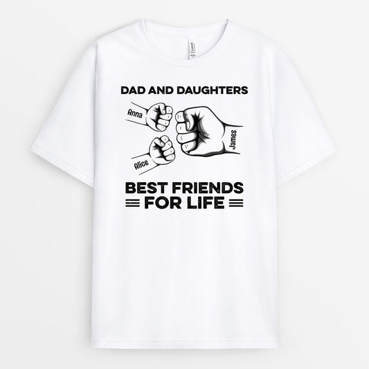 0883AUK2 Personalised T shirts Gifts Father Grandad Dad