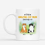 0902AUK1 Personalised Mug Gifts Flower Cat Lovers_8fdc9239 1987 49ba ba64 3728640c247e