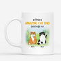 0902AUK1 Personalised Mug Gifts Flower Cat Lovers_f194ab0e 49e3 47ec a988 db2366cf953e