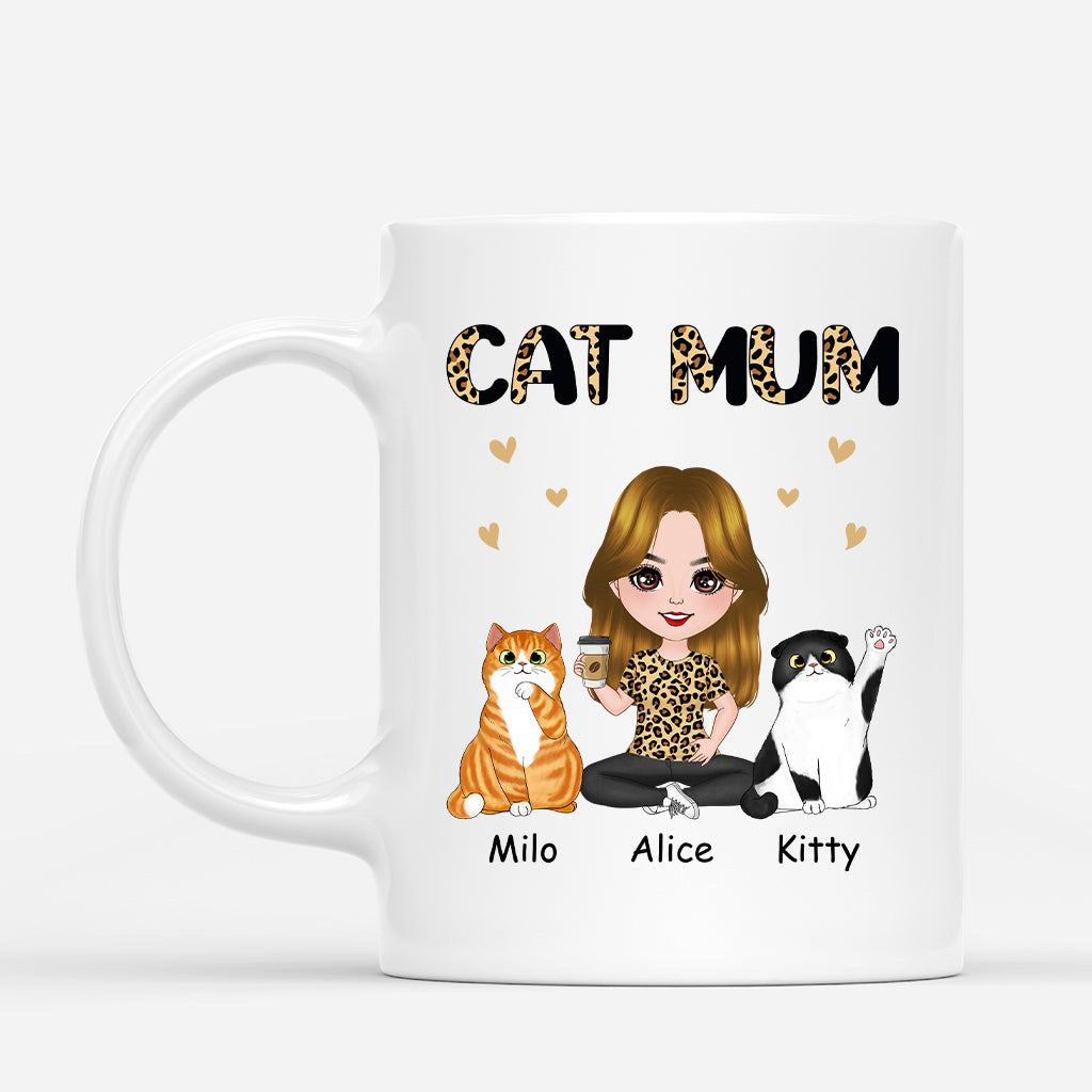 0915MUK1 cat mom mug  personalised gifts for cat mum_b4b1c663 2768 4888 b12f 3d3592016a92