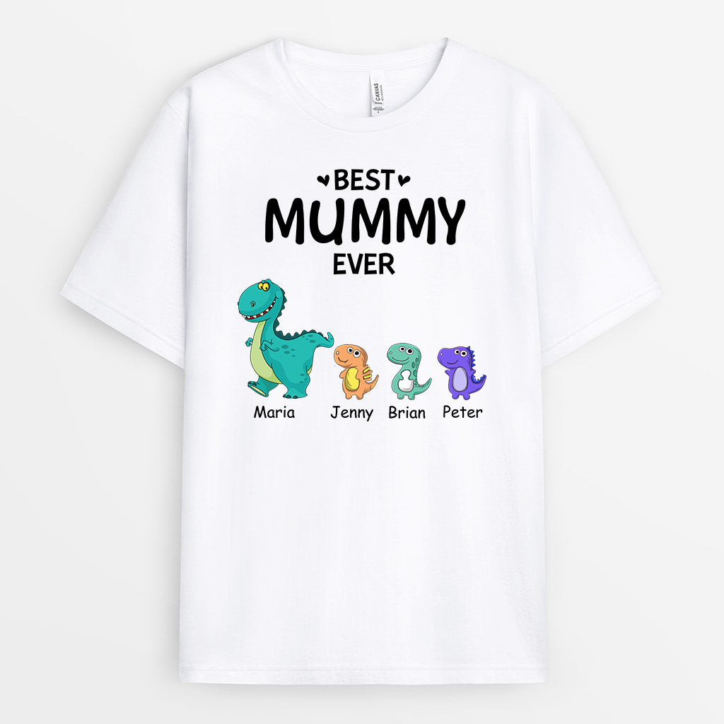 The Best Nanny/Mummy Ever - Personalised Gifts | T-shirts for Grandma/Mum