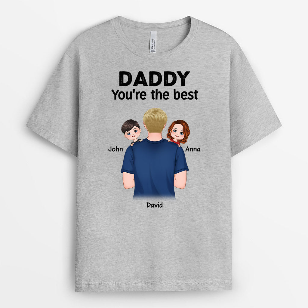 You Are The Best Personalised Gifts T shirts for Grandad Dad