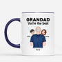 0926MUK1 Personalised Mugs Gifts Father Grandad Daddy