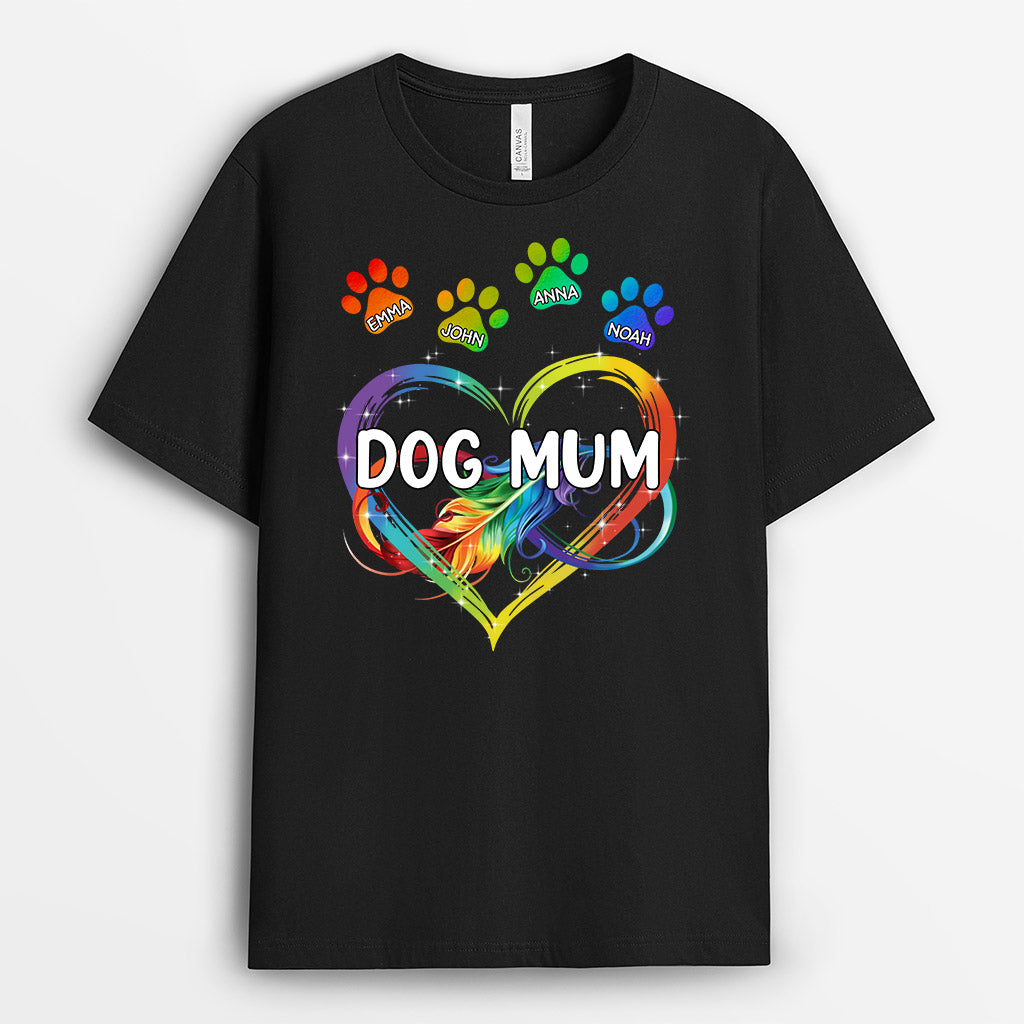 Dog Mum - Personalised Gifts | T-shirts for Dog Lovers