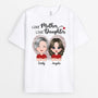 0962AUK1 PersonalisedLikeMotherLikeDaughterMother_sHeartT shirt