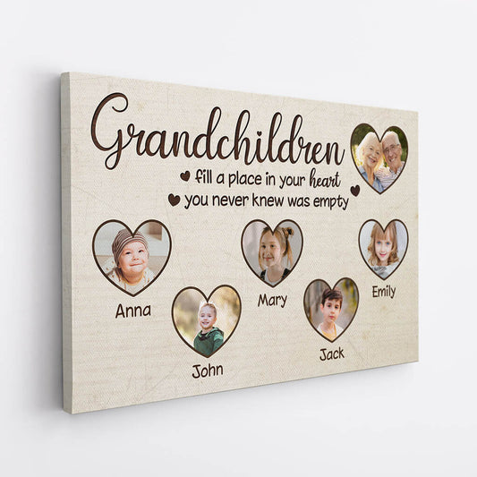 0981CUK2 Personalised Canvas Gifts Grandkid Photo Grandad Grandma_1644134a 6dcc 4299 891a 6d2317d880a0