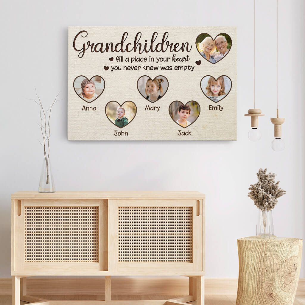 0981CUK3 Personalised Canvas Gifts Grandkid Photo Grandad Grandma_2deac972 d871 4a7e bda7 8915b0e954e4