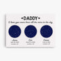 0982CUK1 Personalised Canvas Gifts Constellation Grandad Dad