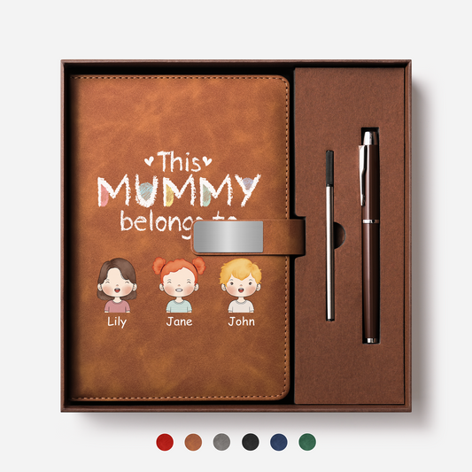 0989MUK1 personalised this granny belongs to uv printed leather notebook set for grandmamum 0989mocr8b_d1eb6ca7 b864 4d60 8d05 e3c7f1bf3a0c
