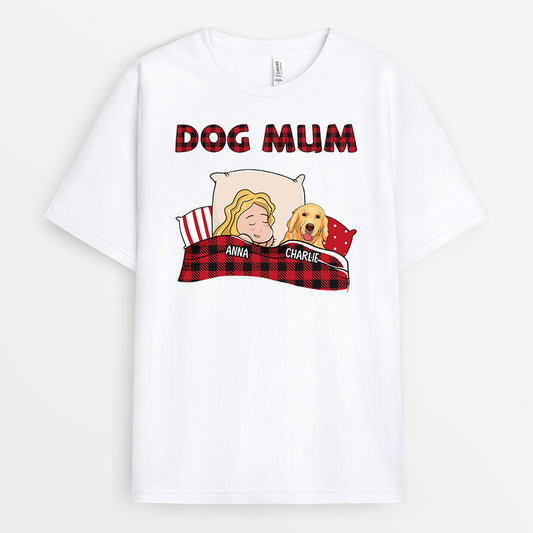 0996AUK1 Personalised T shirts Gifts Portrait Dog Lovers